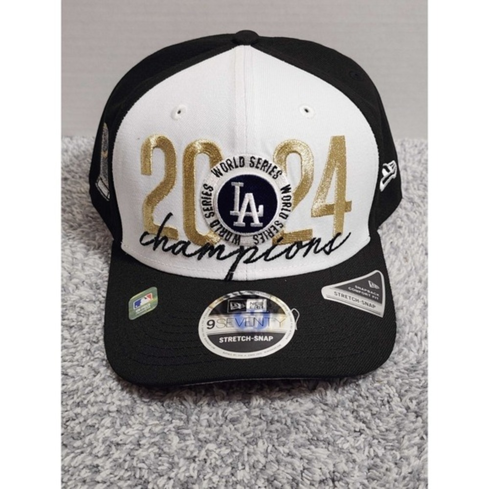 New Era 9SEVENTY Los Angeles Dodgers 2024 World Series Champions Locker Room Hat
